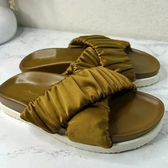 3.1 Phillip Lim Crossover Strap Pool Slides Size 6/37 - Picture 9 of 15